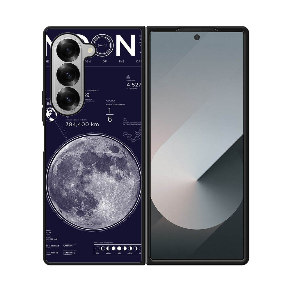 Nasa MOON The bright sign of the dark Samsung Galaxy Z Fold 7 5G Case OV9915