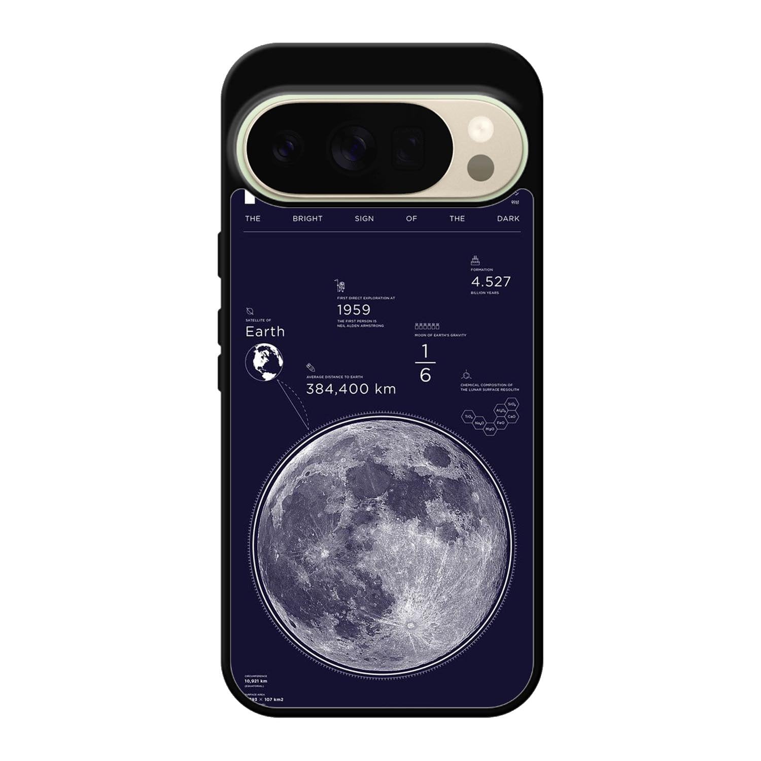 Nasa MOON The bright sign of the dark Google Pixel 10 Pro XL Case OV9915