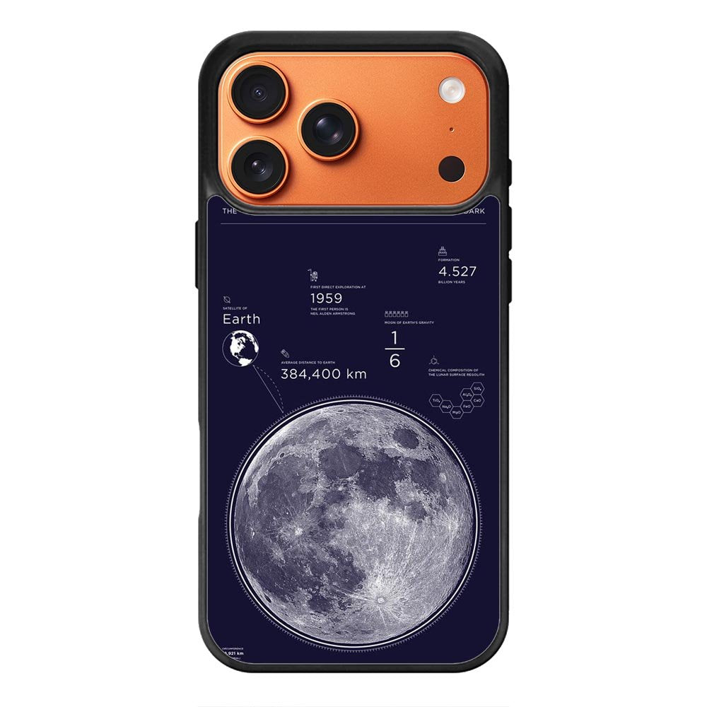 Nasa MOON The bright sign of the dark iPhone 17 Pro Max Case OV9915