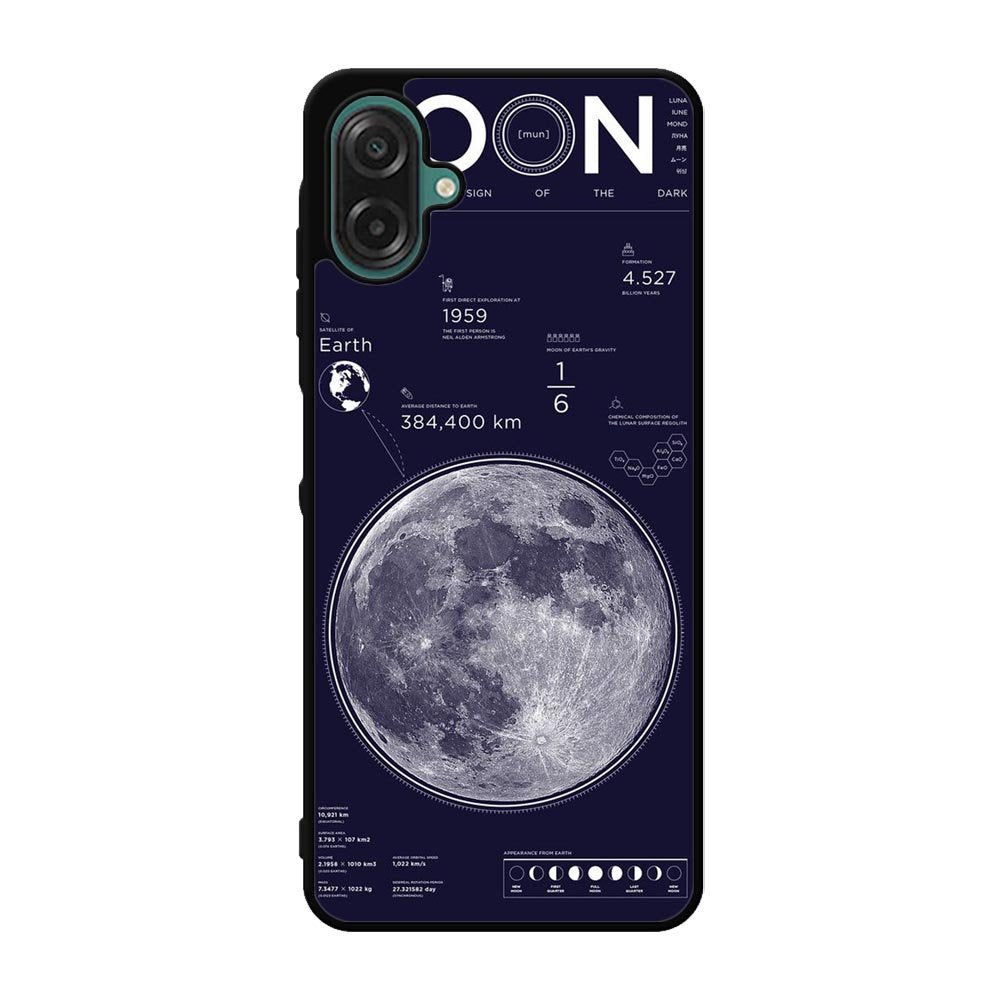 Nasa MOON The bright sign of the dark Samsung Galaxy A07 Case OV9915