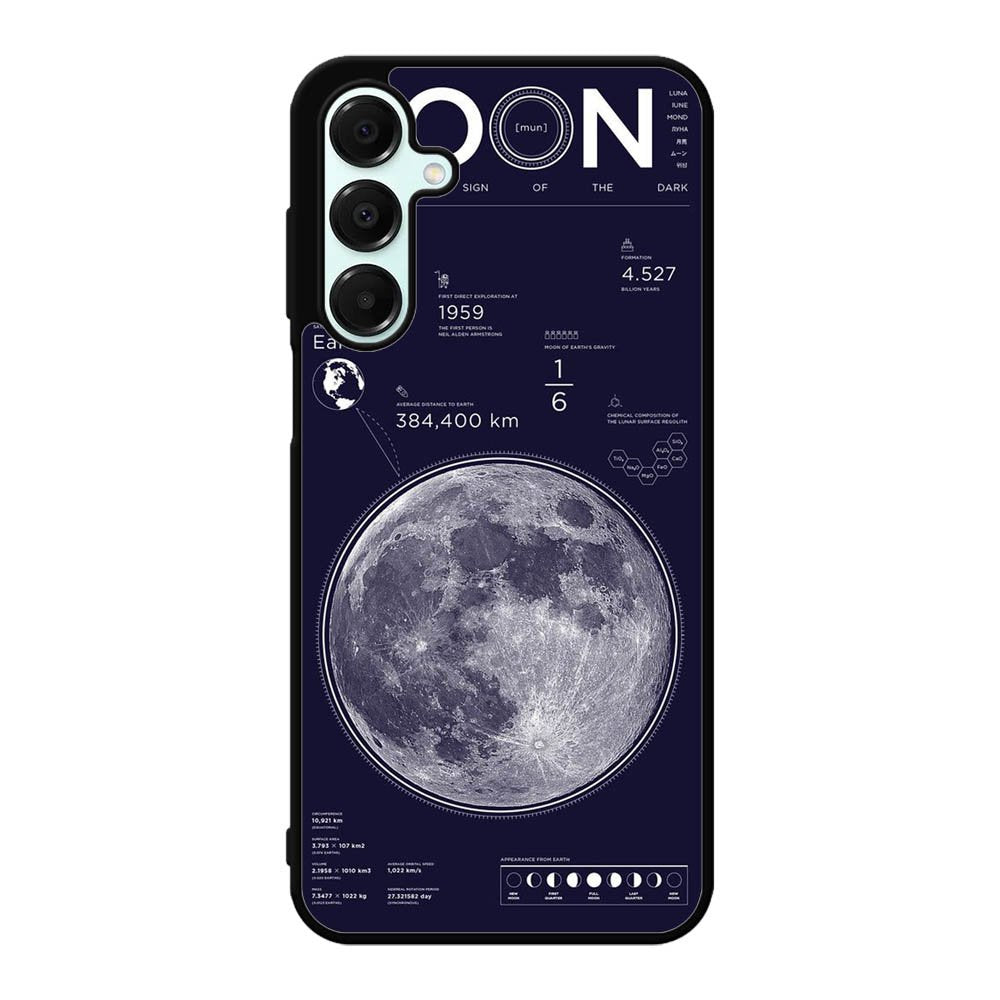 Nasa MOON The bright sign of the dark Samsung Galaxy A16 Case OV9915