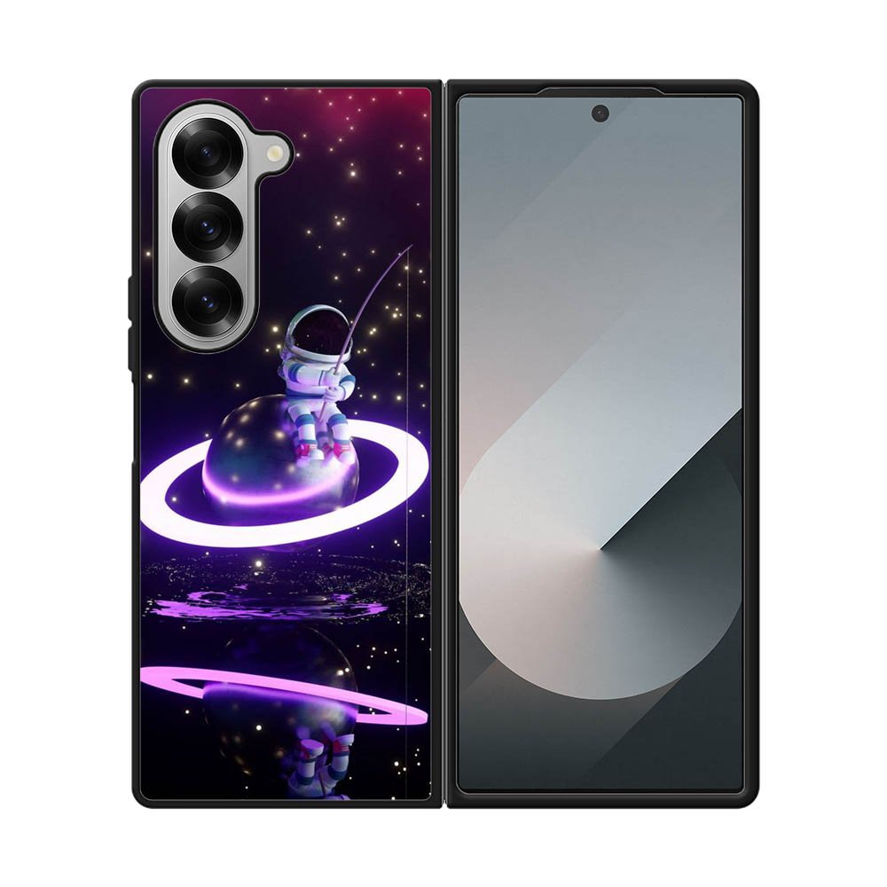 An astronaut hunts for the stars Samsung Galaxy Z Fold 7 5G Case QC9904