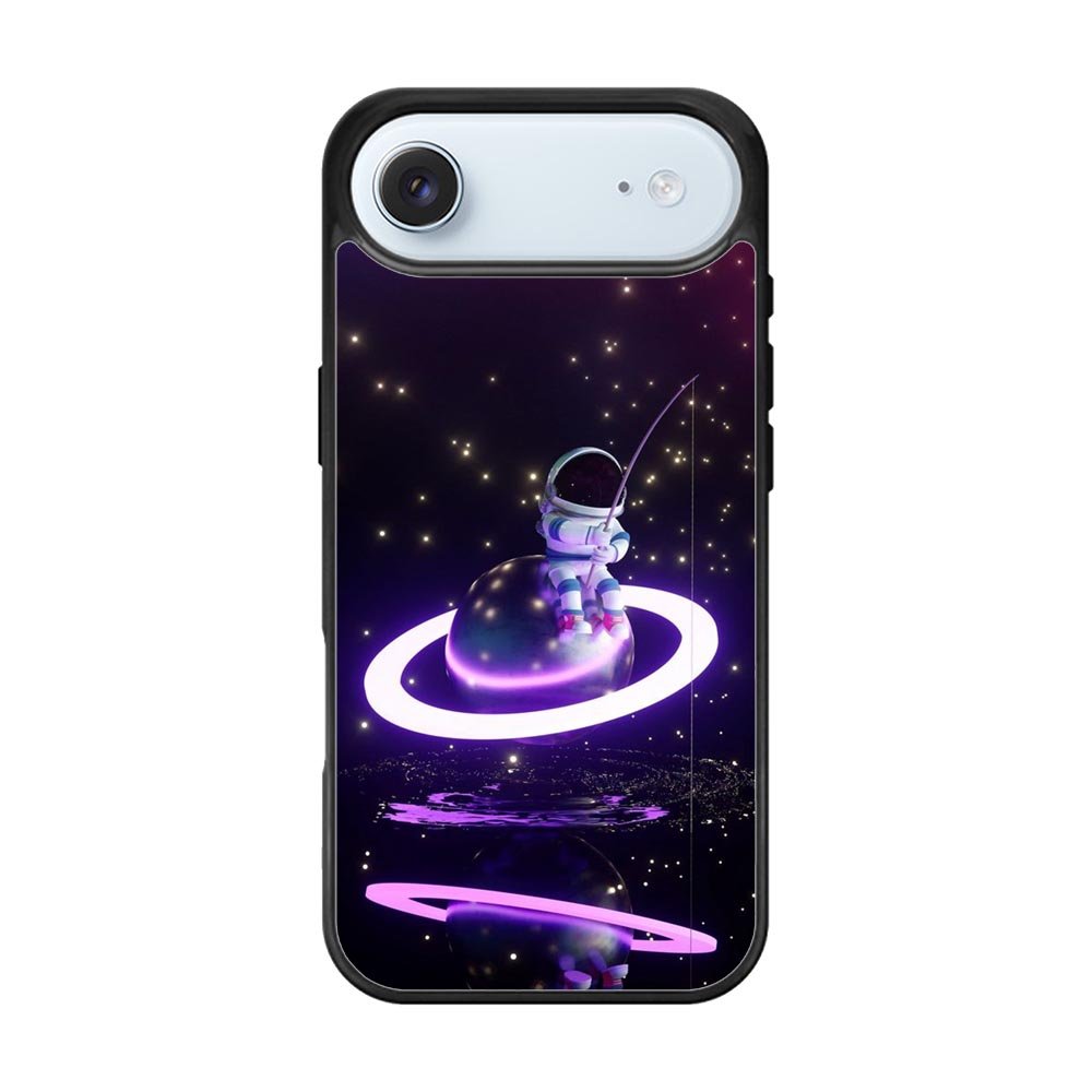 An astronaut hunts for the stars iPhone Air Case QC9904