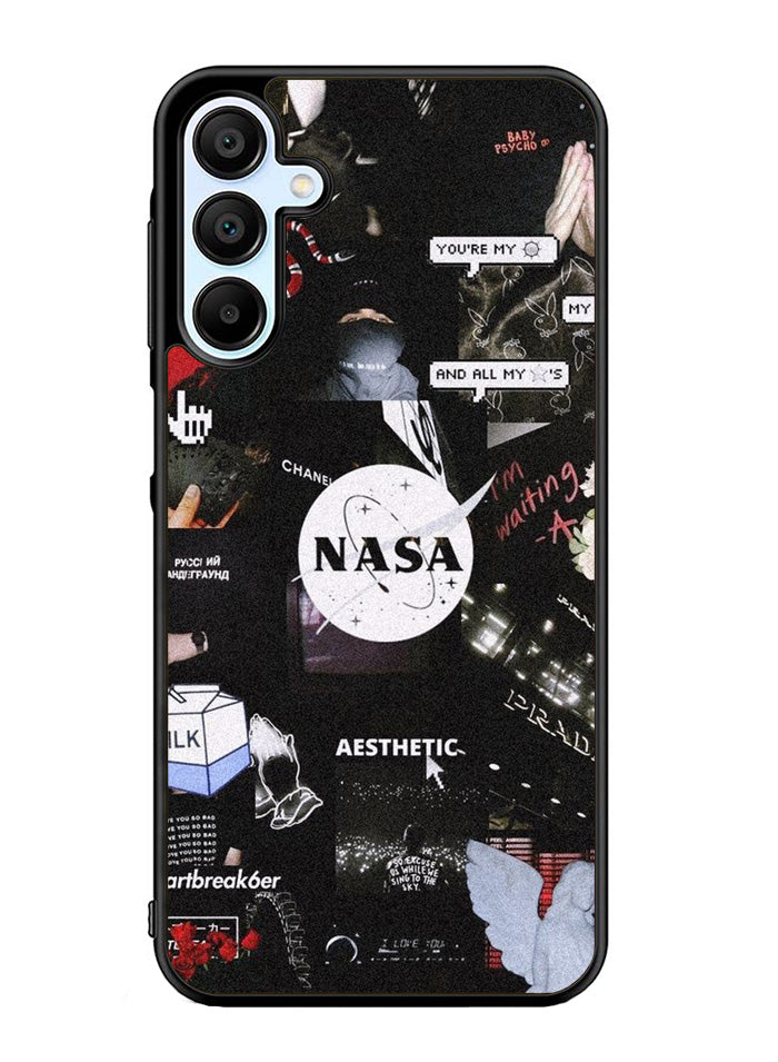 Nasa Aesthetic Pattern Samsung Galaxy A35 5G Case OV9911