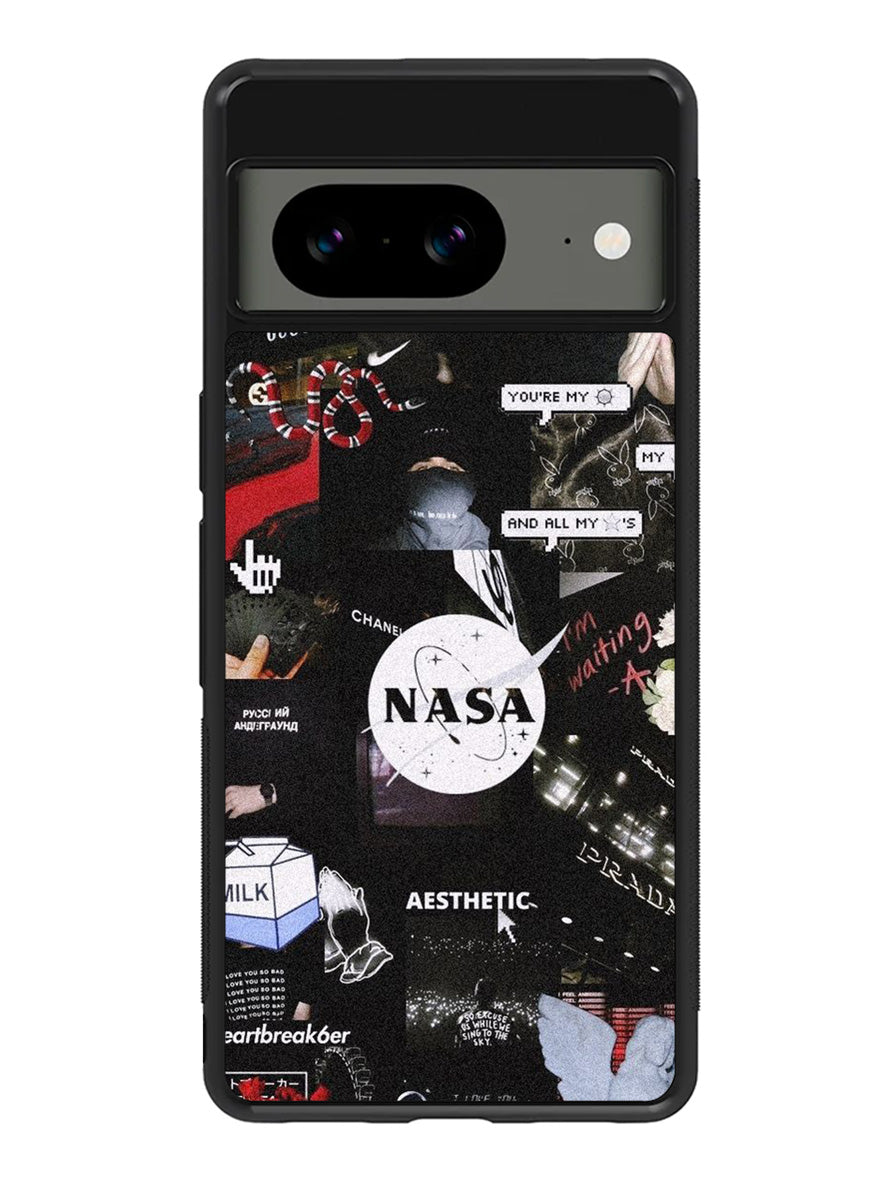 Nasa Aesthetic Pattern Google Pixel 8A Case QC9911