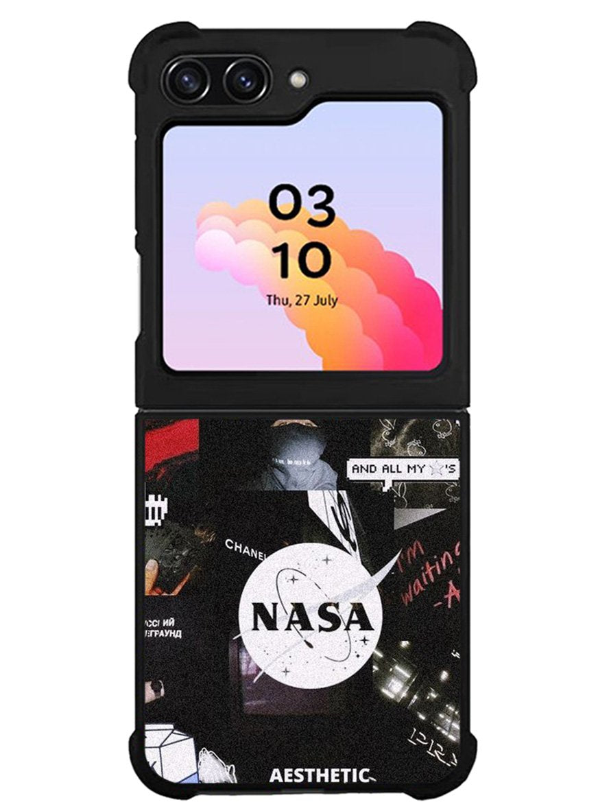 Nasa Aesthetic Pattern Samsung Galaxy Z Flip 5 5G 2023 Case OV9911