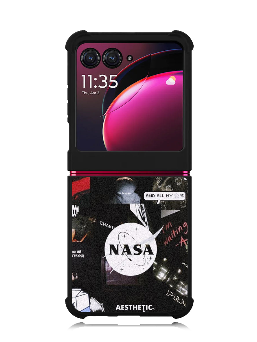 Nasa Aesthetic Pattern Motorola Moto Razr Plus 2023 , Moto Razr+ 2023 Case OV9911
