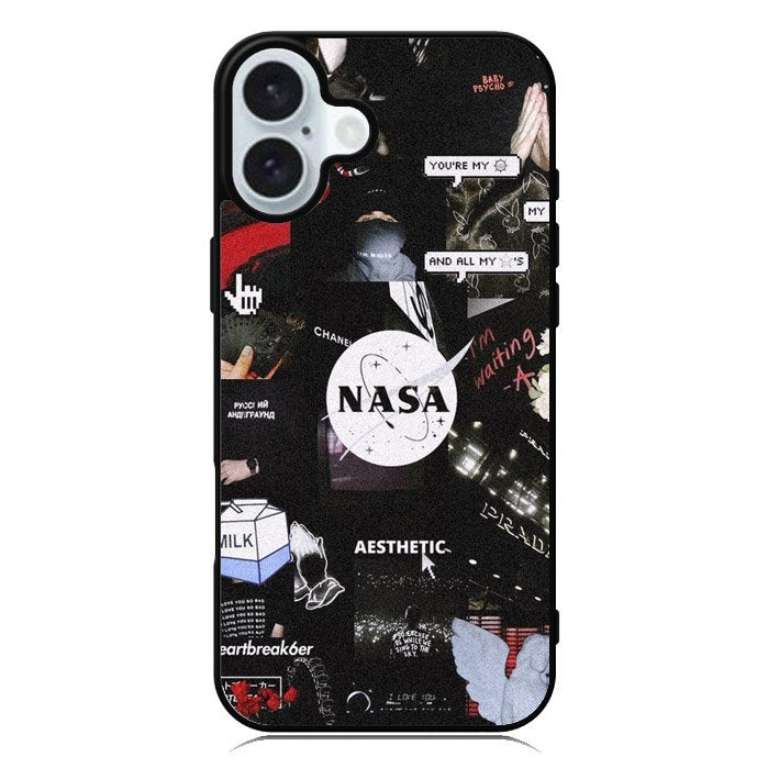 Nasa Aesthetic Pattern iPhone 16 Plus Case QC9911