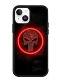 Punisher Red Glow iPhone 14 Case QC9919