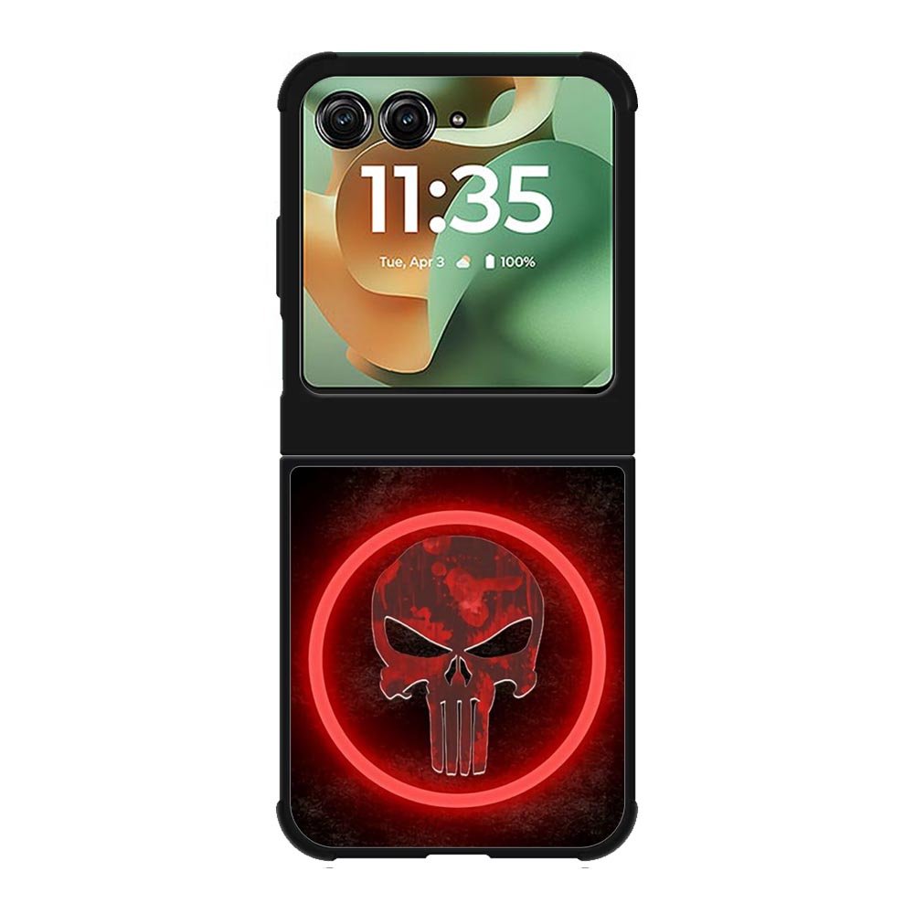 Punisher Red Glow Motorola Moto RAZR 2025 Case OV9919