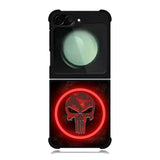 Punisher Red Glow Samsung Galaxy Z Flip 6 5G 2024 Case OV9919