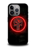 Punisher Red Glow iPhone 16 Pro Case OV9919