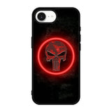 Punisher Red Glow iPhone 17e Case QC9919