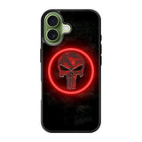 Punisher Red Glow iPhone 17 Case QC9919