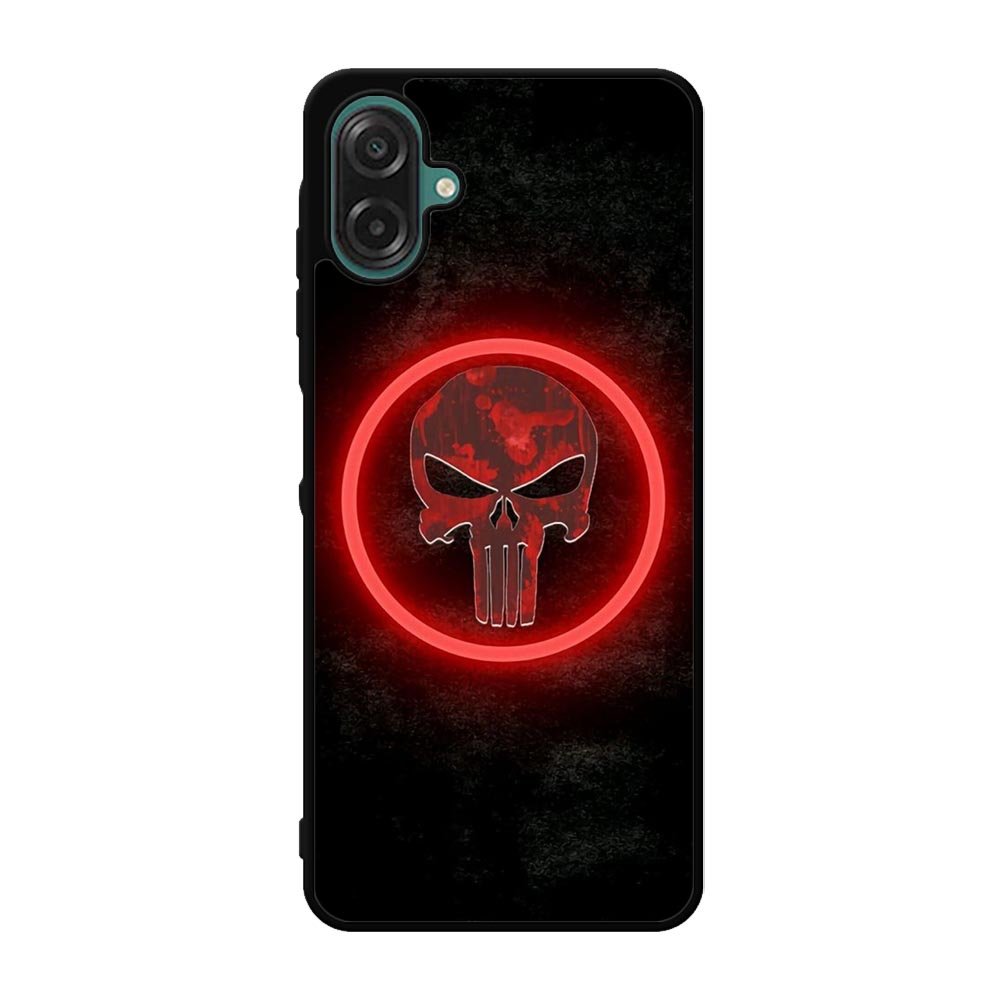 Punisher Red Glow Samsung Galaxy A07 Case QC9919