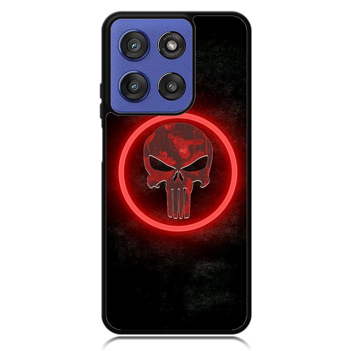 Punisher Red Glow Motorola Moto G Stylus 5G 2025 Case OV9919