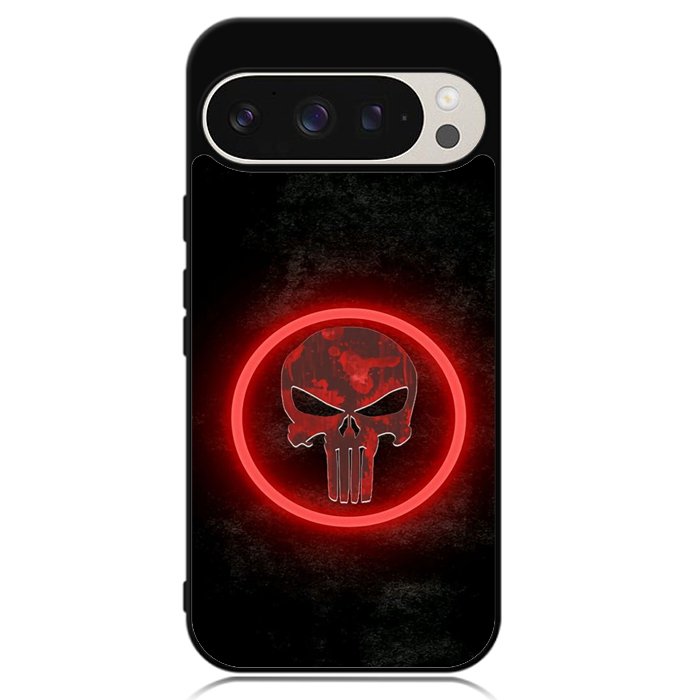 Punisher Red Glow Google Pixel 9 Pro XL Case OV9919