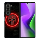 Punisher Red Glow Samsung Galaxy Z Fold 6 5G 2024 Case OV9919