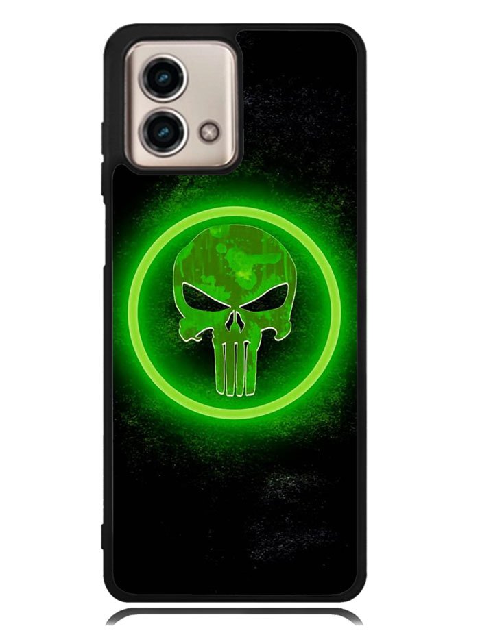 Punisher Green Glow Motorola Moto G Stylus 5G 2023 Case OV9918