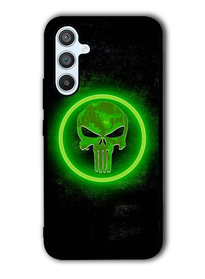 Punisher Green Glow Samsung Galaxy A14 5G Case QC9918