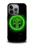 Punisher Green Glow iPhone 16 Pro Max Case QC9918