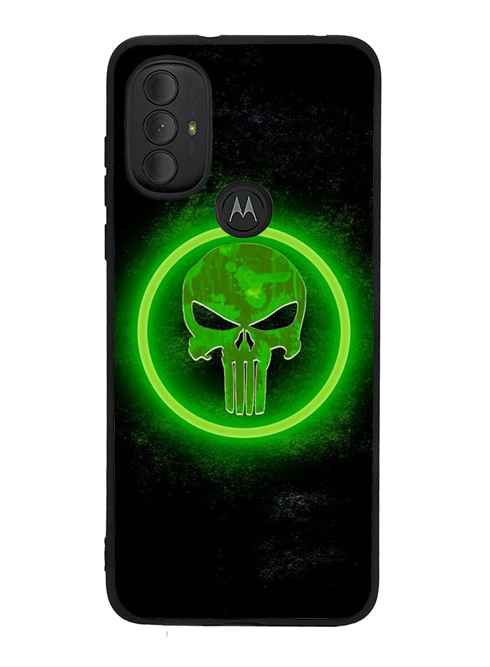 Punisher Green Glow Motorola Moto G Pure 2021 , Moto G Power 2022 Case OV9918