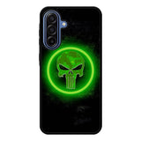 Punisher Green Glow Samsung Galaxy A17 Case QC9918