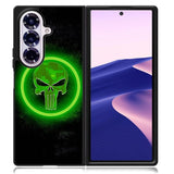 Punisher Green Glow Samsung Galaxy Z Fold 7 Case OV9918