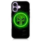 Punisher Green Glow iPhone 17 Case OV9918