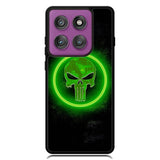 Punisher Green Glow Motorola Moto Edge 2025 | Moto Edge 60 Fusion | Moto Edge 60 Pro Case OV9918
