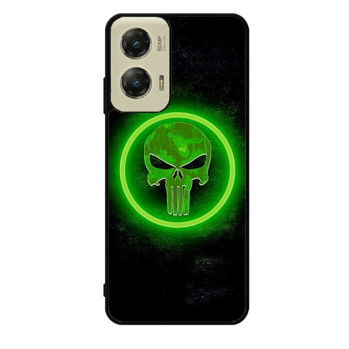 Punisher Green Glow Motorola Moto G Stylus 5G 2024 Case OV9918