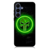 Punisher Green Glow Samsung Galaxy S25 FE Case OV9918