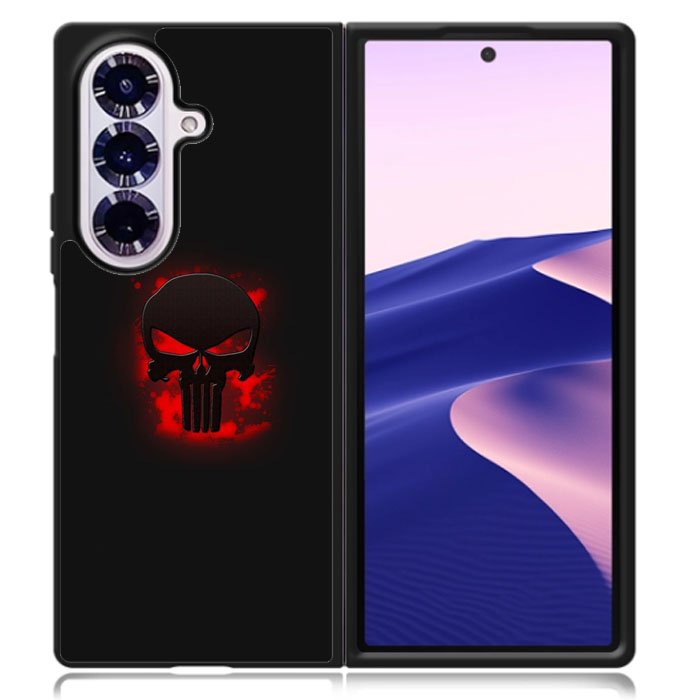 The Punisher Bigetron Red Alien Samsung Galaxy Z Fold 7 Case OV9921