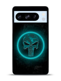 Punisher Blue Glow Google Pixel 8 Pro Case QC9917