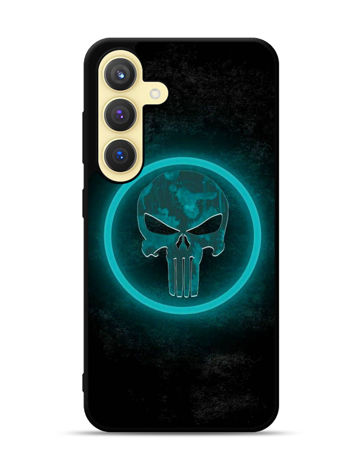 Punisher Blue Glow Samsung Galaxy S25 Plus 5G , Samsung Galaxy S25+ 5G Case OV9917