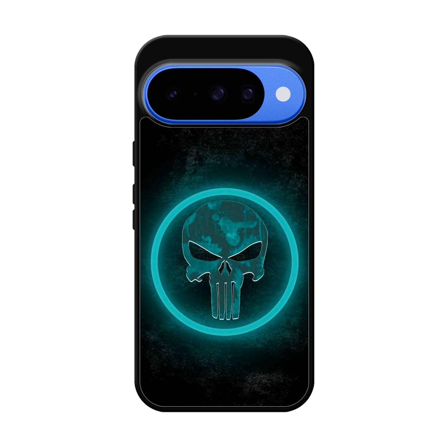 Punisher Blue Glow Google Pixel 10 Case OV9917