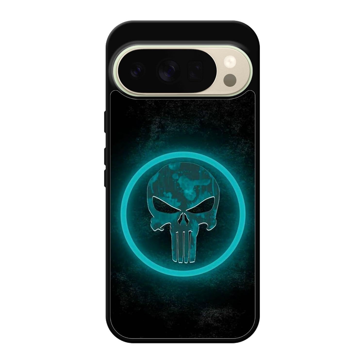 Punisher Blue Glow Google Pixel 10 Pro XL Case OV9917