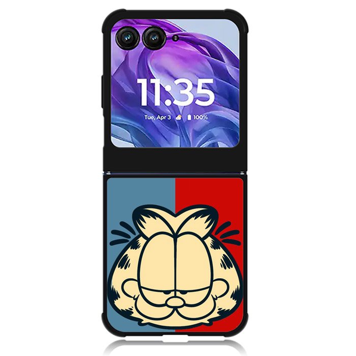 Garfield Art Motorola Moto Razr Plus 2024 , Moto Razr+ 2024 Case OV9907