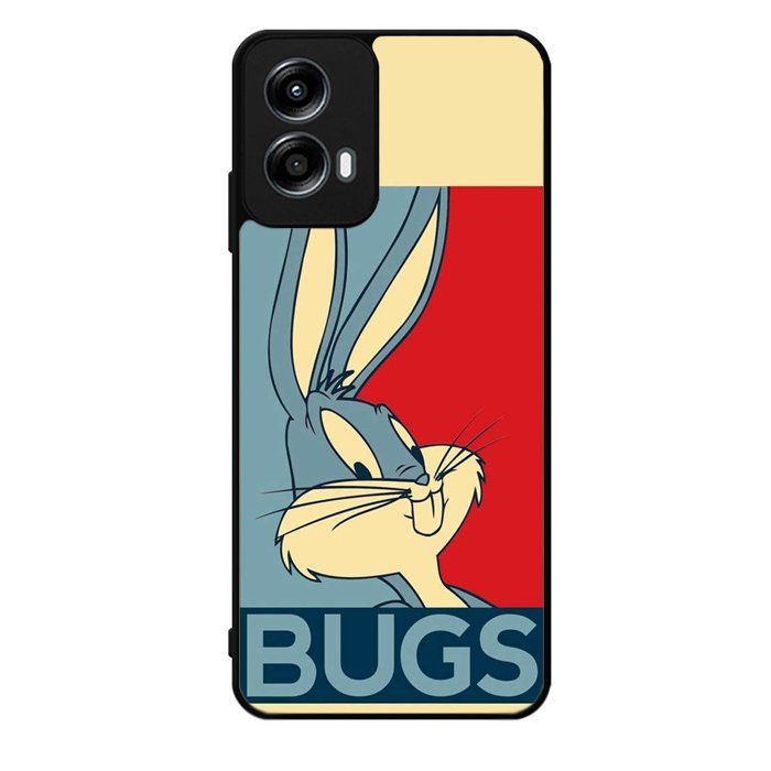 Bugs Hope Poster Style Motorola Moto G Play 2024 Case OV9905