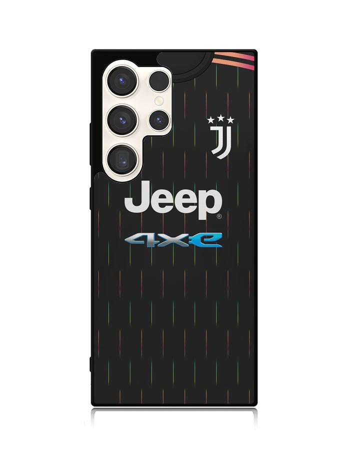 Juventus 2021-2022 Away Jersey Samsung Galaxy S25 Ultra 5G Case QC8855