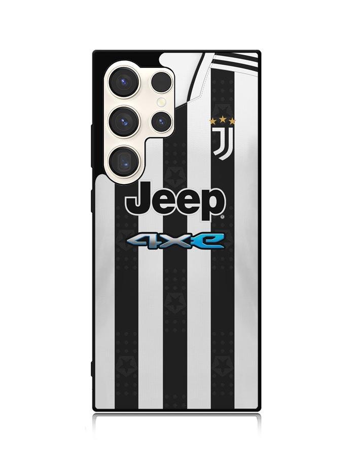 Juventus 2021-2022 Home Jersey Samsung Galaxy S25 Ultra 5G Case QC8785