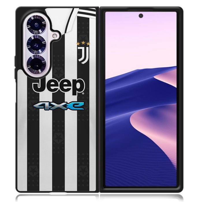 Juventus 2021-2022 Home Jersey Samsung Galaxy Z Fold 7 Case OV8785