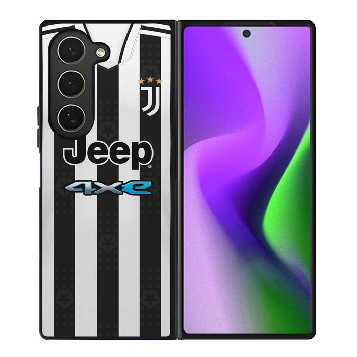 Juventus 2021-2022 Home Jersey Samsung Galaxy Z Fold 6 5G 2024 Case OV8785