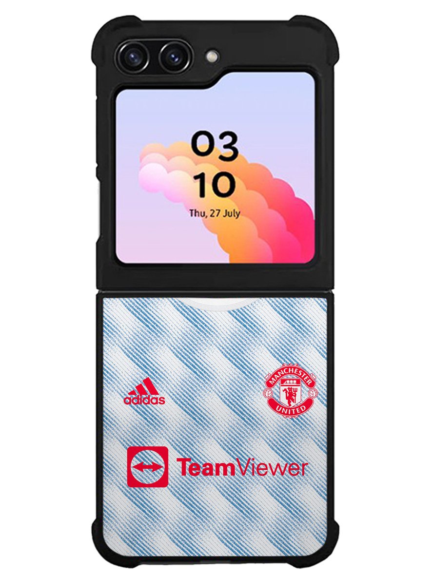 Manchester United 2021-2022 Away Jersey Samsung Galaxy Z Flip 5 5G 2023 Case OV8787