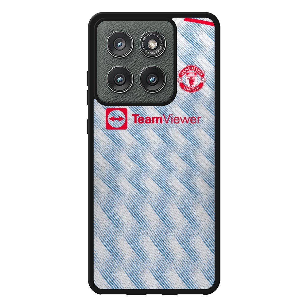 Manchester United 2021-2022 Away Jersey Motorola Moto Edge 2025 Case QC8787