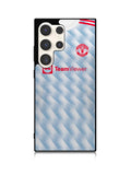 Manchester United 2021-2022 Away Jersey Samsung Galaxy S25 Ultra 5G Case QC8787
