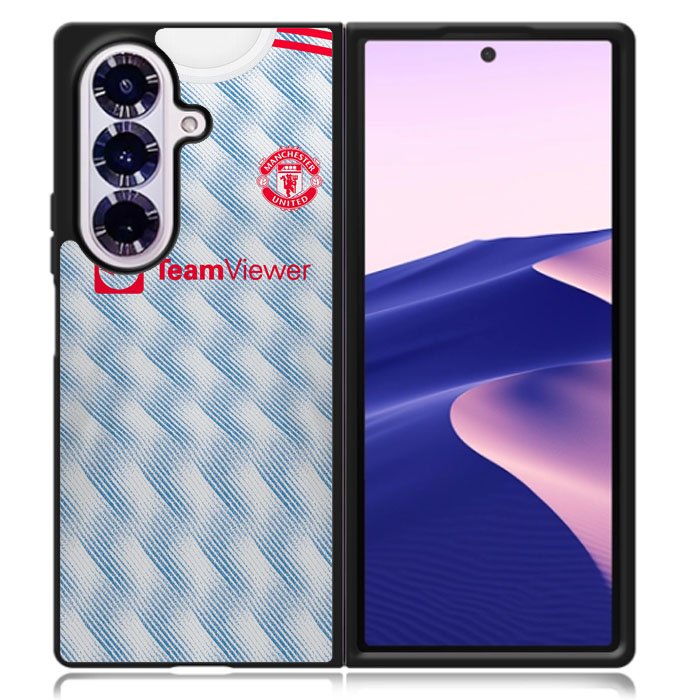Manchester United 2021-2022 Away Jersey Samsung Galaxy Z Fold 7 Case OV8787