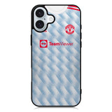 Manchester United 2021-2022 Away Jersey iPhone 16 Case QC8787