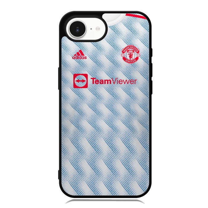 Manchester United 2021-2022 Away Jersey iPhone 16e Case OV8787