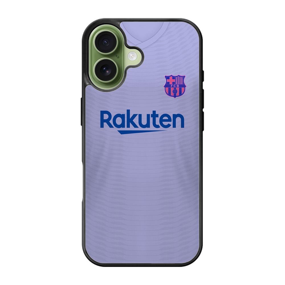 Barcelona FC 2021-2022 Away Jersey iPhone 17 Case QC8786